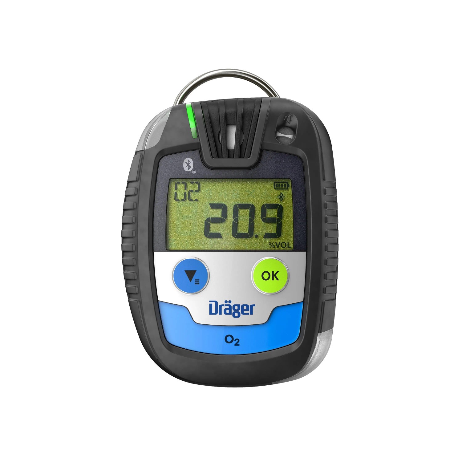 Dräger Pac 6500 für Sauerstoff O2 Schwarz