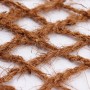 Detailaufnahme der Aquagart Kokosmatte (1m breit, 450g) für Teichfolien und Böschungsschutz.