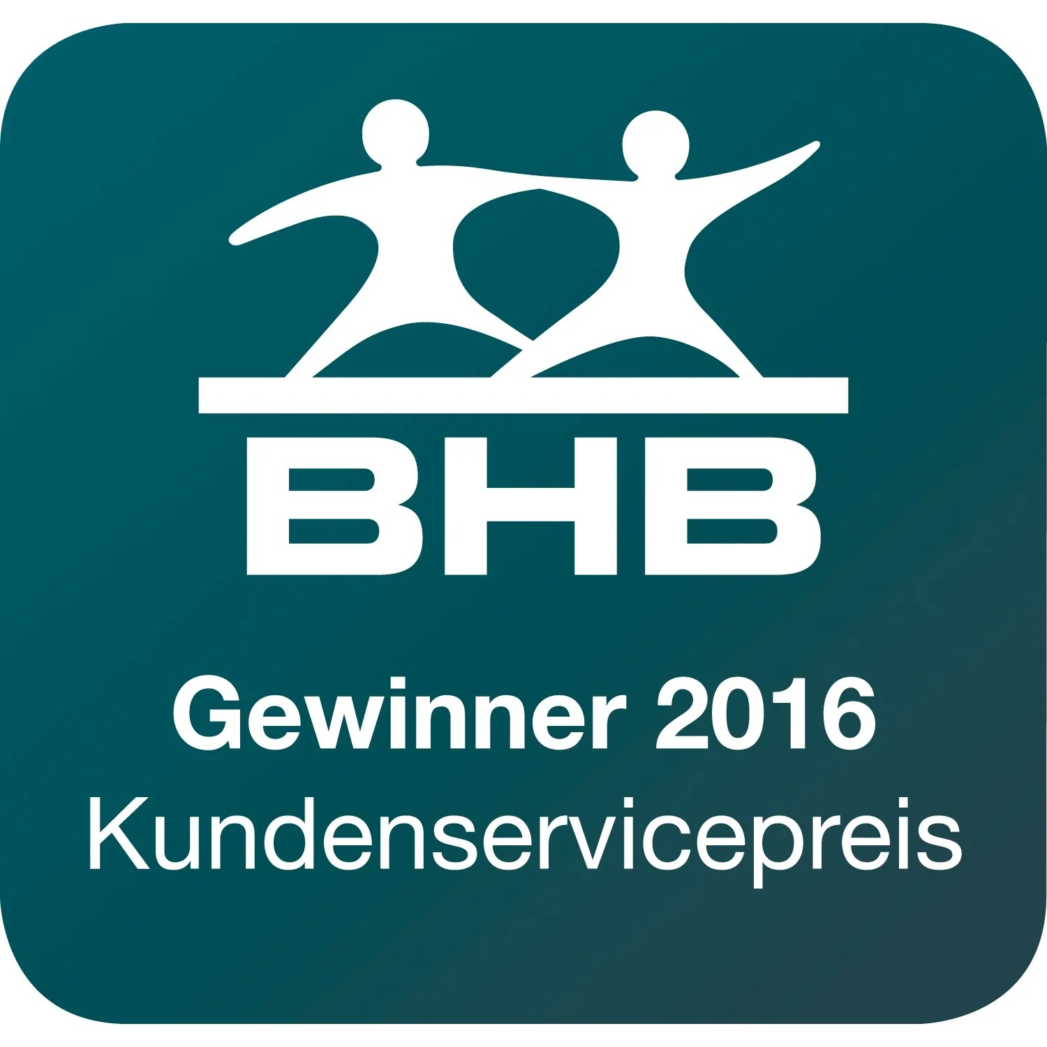 BHB Kundenservicepreis Gewinner 2016 Logo