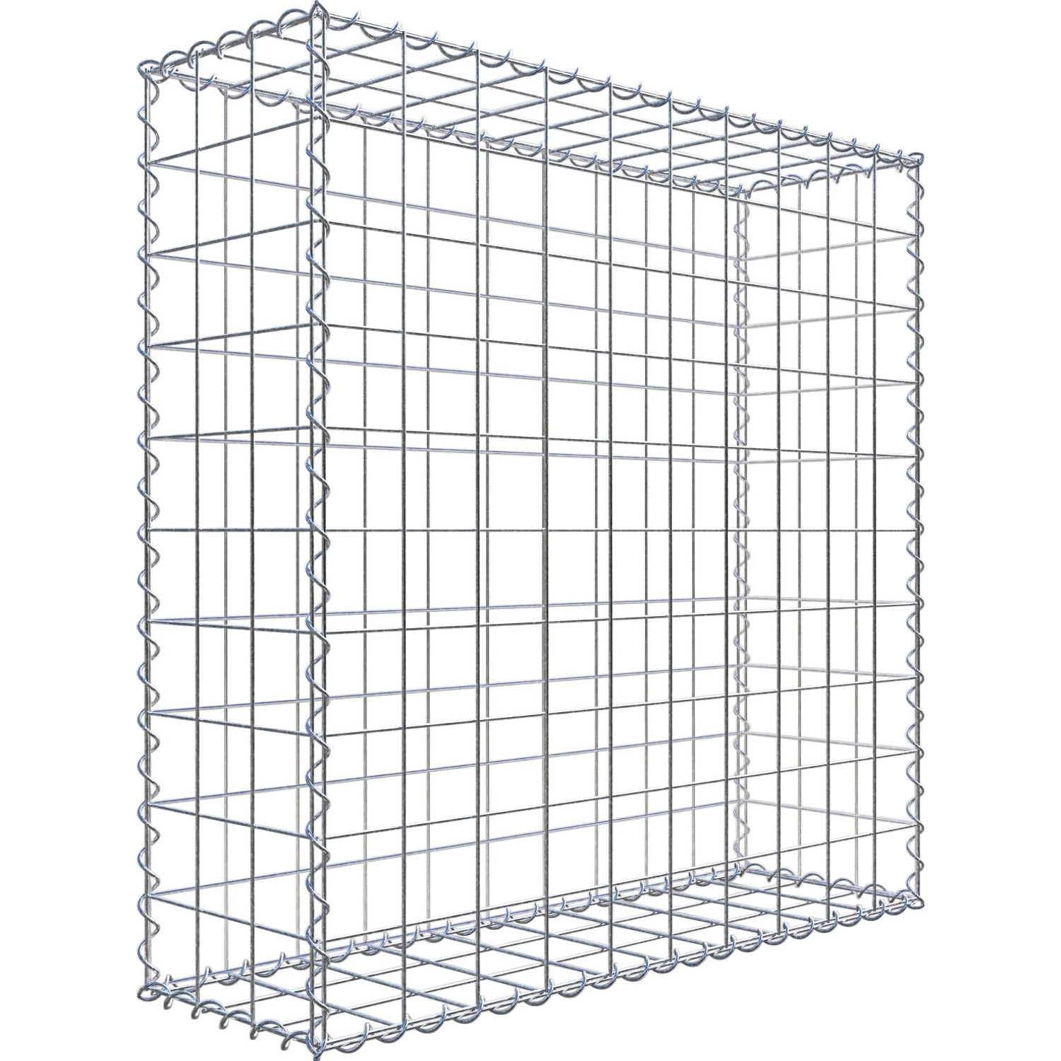 Gabiona Gabione 100 cm x 100 cm x 30 cm mit Maschenweite 10 cm x 10 cm günstig online kaufen