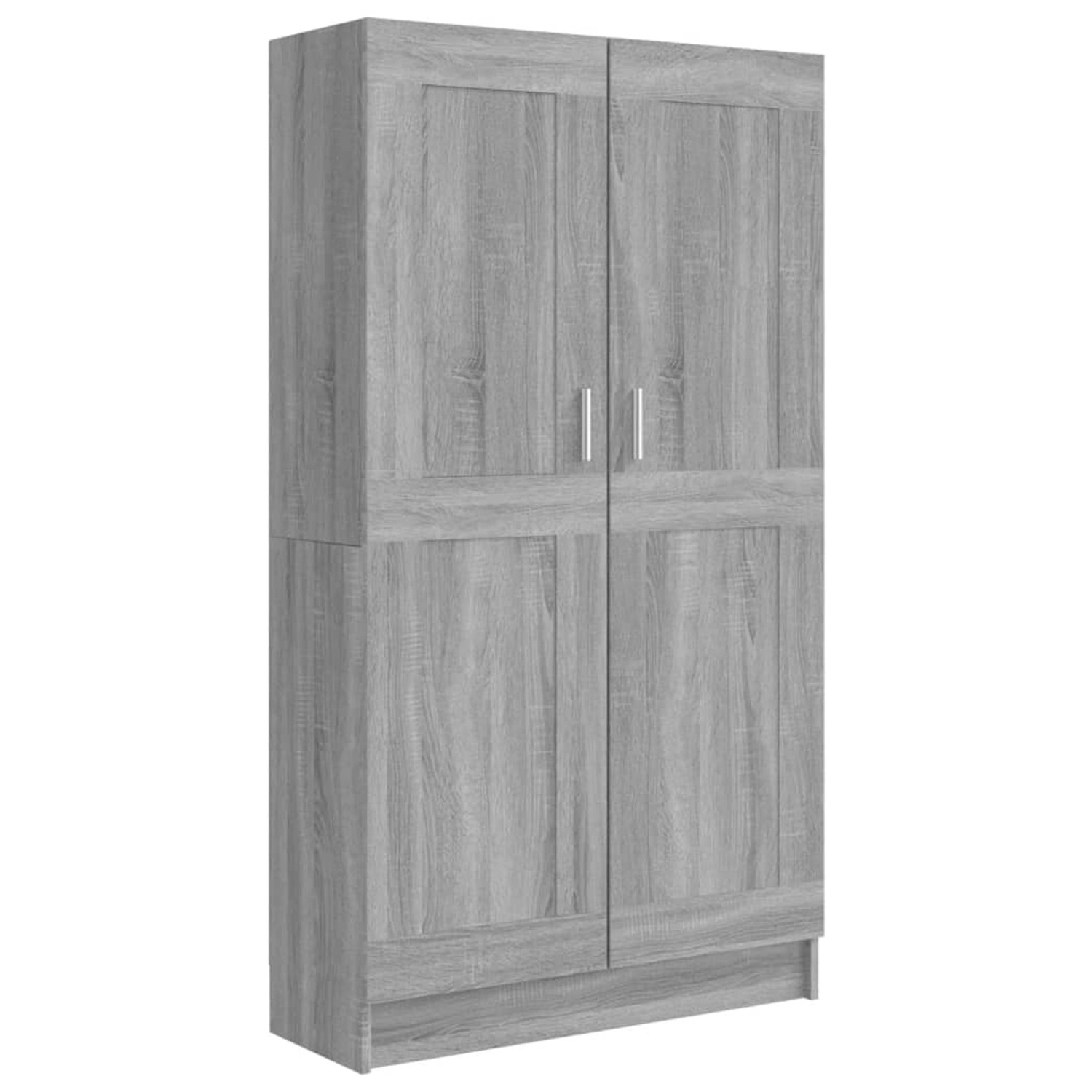 vidaXL Kleiderschrank Kleiderschrank Grau Sonoma 82,5x30,5x150 cm Spanplatt günstig online kaufen