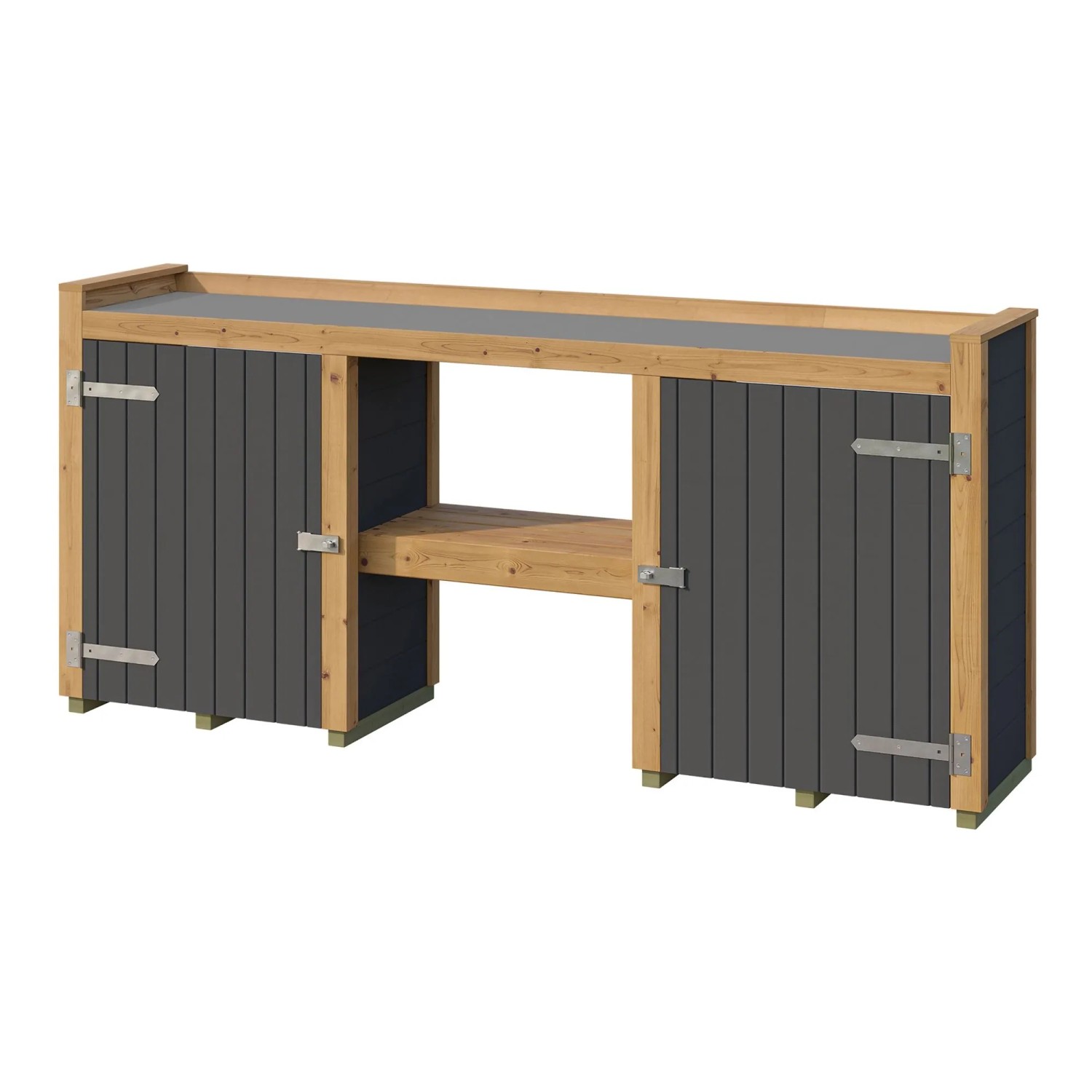 Weka Pflanztisch Killarney 235 cm Anthrazit-Eiche