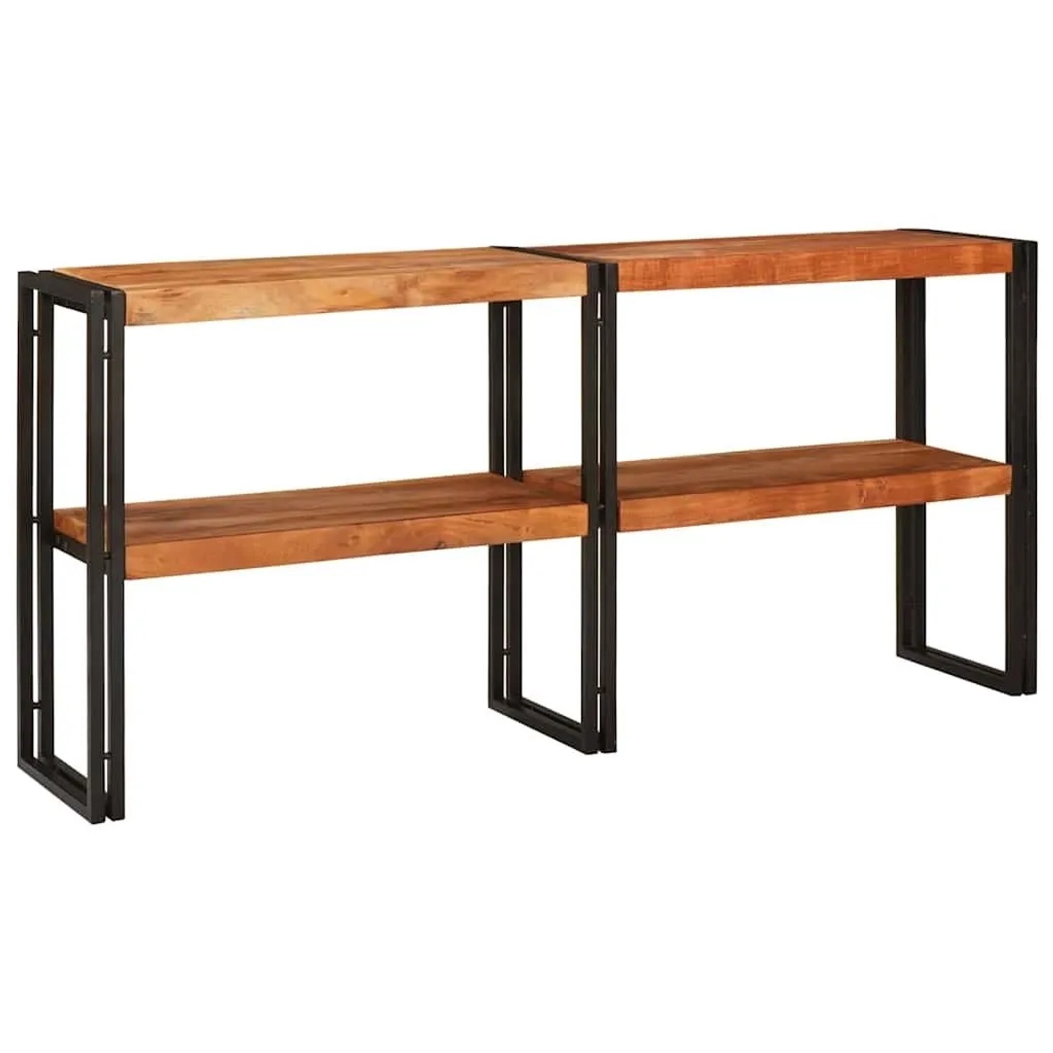 vidaXL Konsolentisch Braun 160 x 33 x 75 cm Massivholz Akazie 4104740