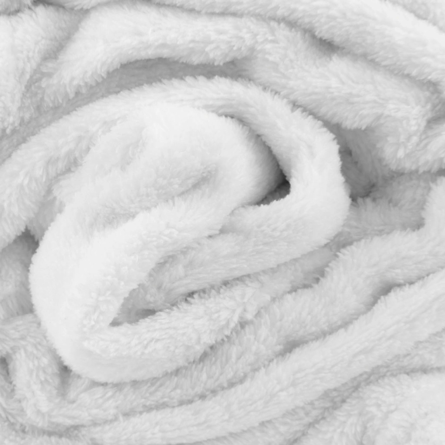 Weiße Bestlivings Babydecke aus Mikrofaser, 70x100 cm, kuschelig weich.