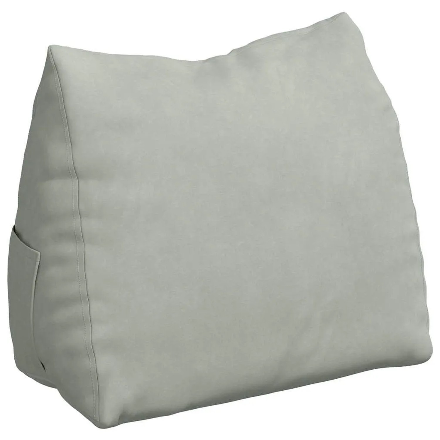vidaXL Rückenkissen Hellgrau 60 x 20 x 50 cm Cordstoff 42015048