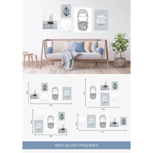 Modern Living Bilderset Multiple 5-teilig