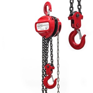 Wiltec Kettenzug 3000Kg 3T 3M Kettenlänge Hubhöhe 25M Seilzug Flaschenzug