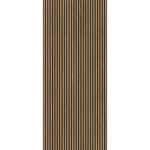 Grosfillex Wandpaneel Element 3D Linio Light Oak, Dekor-Paneel mit Holz- und Filzoptik.