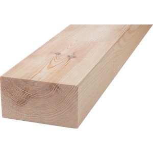 Kiefer Konstruktionsvollholz, 60x160x4000 mm, gehobelt und gefast.
