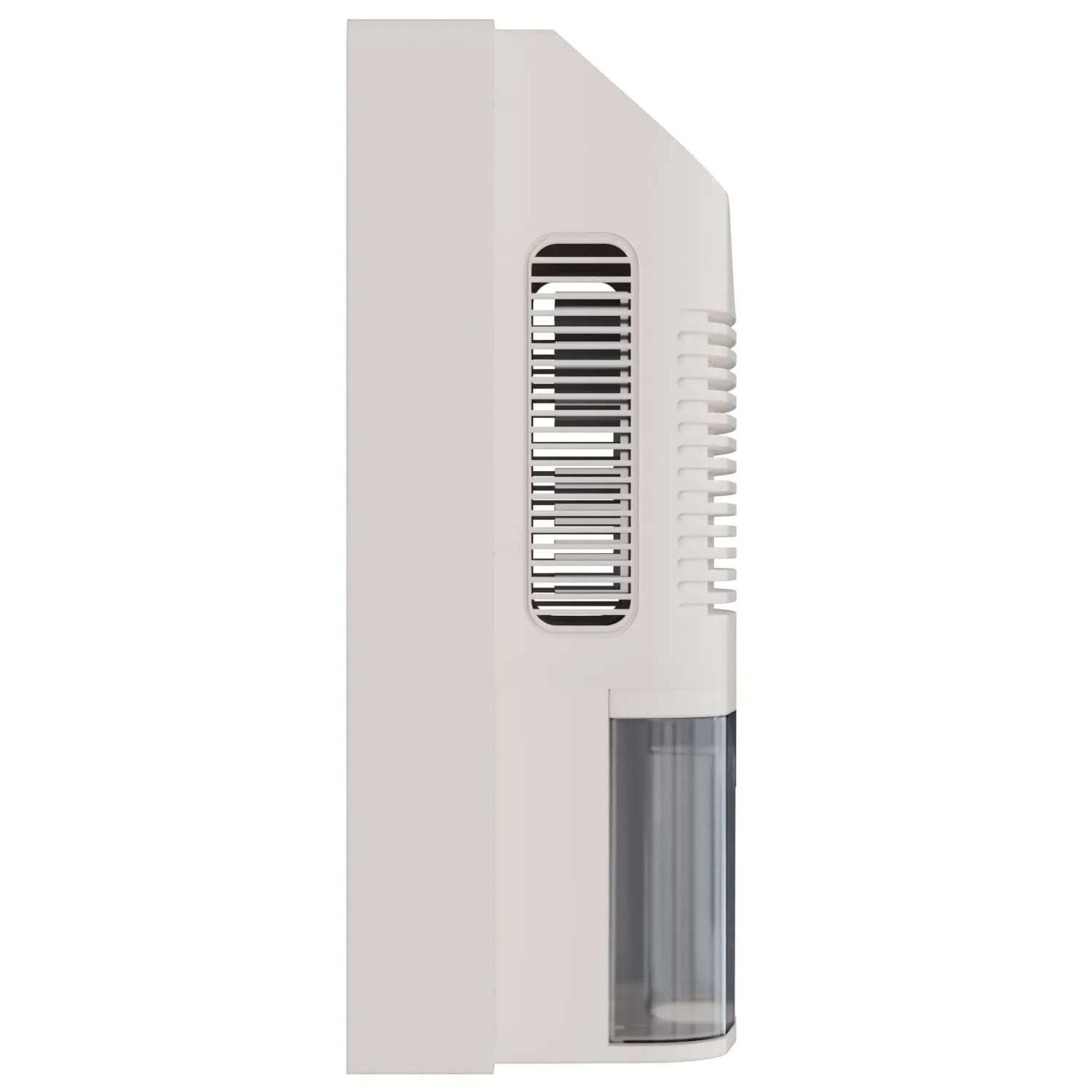TroniTechnik Luftentfeuchter EF03 mit 2,2L Tank, seitliche Ansicht.