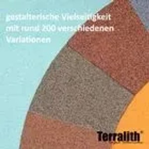 Terralith Buntsteinputz Mosaikputz BSP22 Blau, verschiedene Farbvarianten