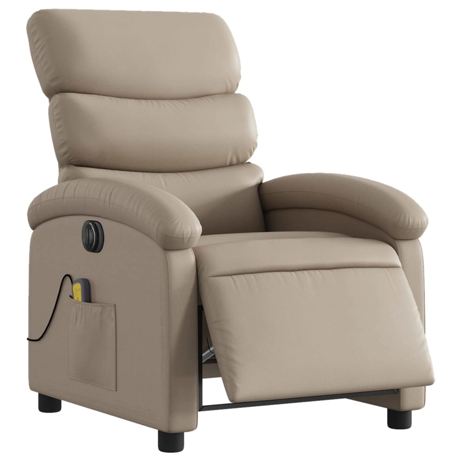 vidaXL Massagesessel Elektrisch Cappuccino-Braun Kunstleder Modell 6 günstig online kaufen