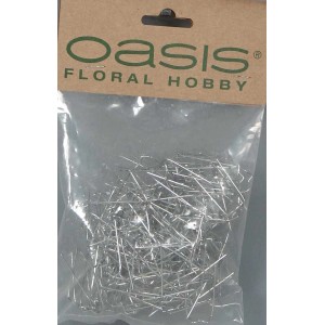 Islandhaften Metall, 12 cm, zum Schmuckbasteln und für Adventskränze.