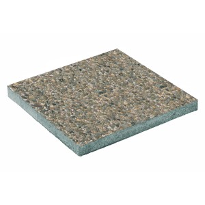 Diephaus Waschbetonplatte 40 cm x 40 cm x 4 cm Rheinkies