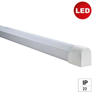 Graue E2 Elektro LED-Lichtleiste Base S, 10W, für Wand-, Decken- oder Unterbaumontage.