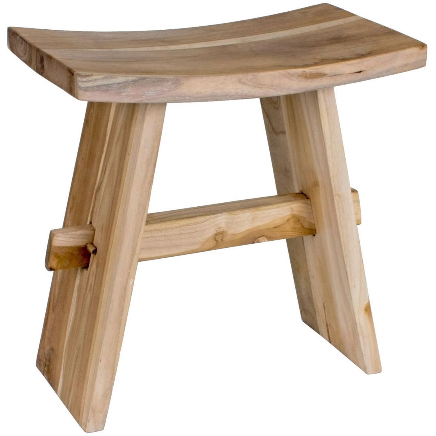 Garden Pleasure Hocker Lintag 48,5 cm x 48,5 cm x 28 cm Natur