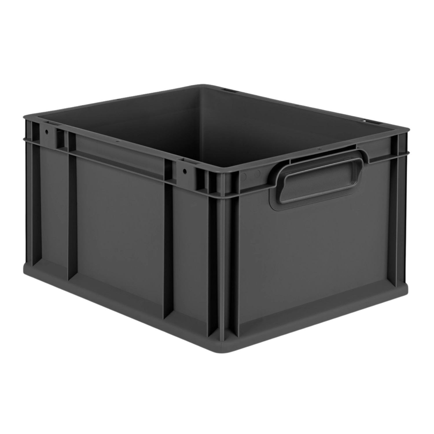 PROREGAL Eurobox Nextgen Color HxBxT 22x30x40cm 20 Liter Griffe Schwarz Ges günstig online kaufen