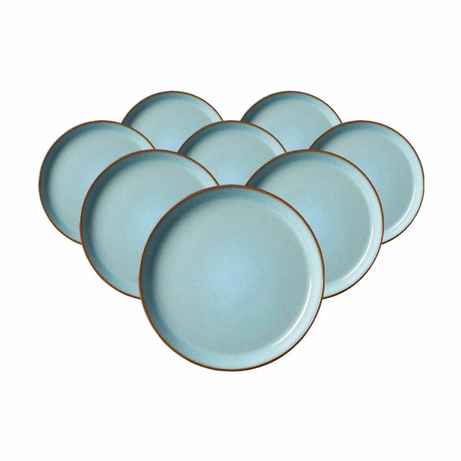 Ritzenhoff & Breker Visby Dessert-Teller 20,5 cm 8er Set Blau