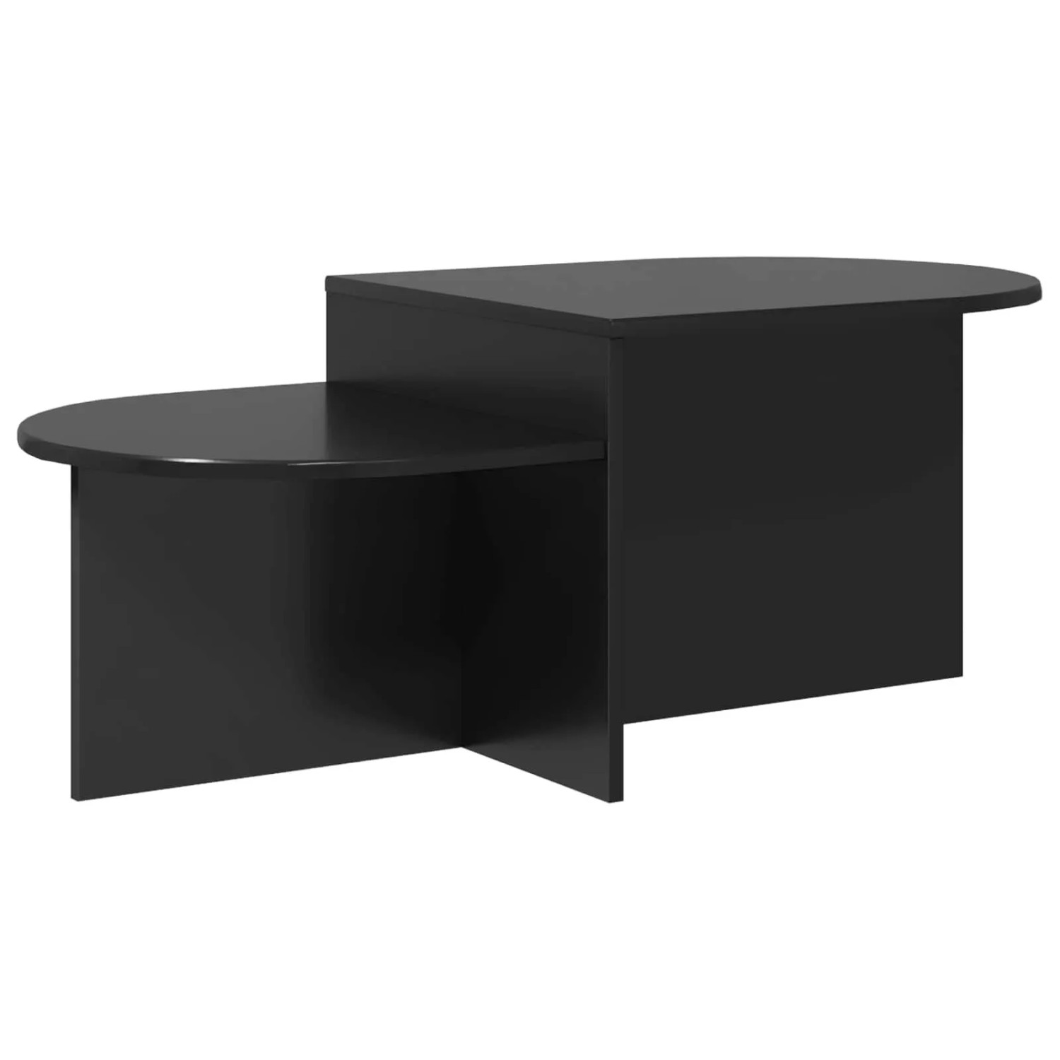 vidaXL Couchtisch Schwarze Eiche 100 x 50 x 40 cm Holzwerkstoff 8001047