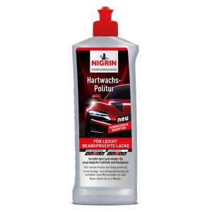 Nigrin Hartwachs-Politur Performance 500ml für Autopflege: Reinigt, glättet und konserviert Lacke.