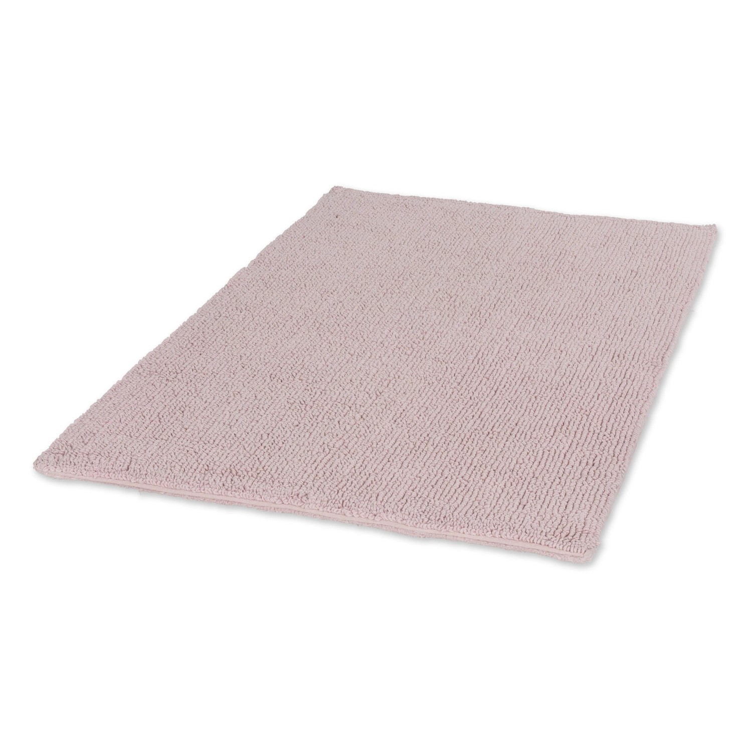 Schöner Wohnen Badteppich Bahamas 60 cm x 90 cm Uni Rosa
