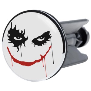 Sanilo Waschbeckenstöpsel Joker Design, verchromter Messingkopf, für alle Waschbecken