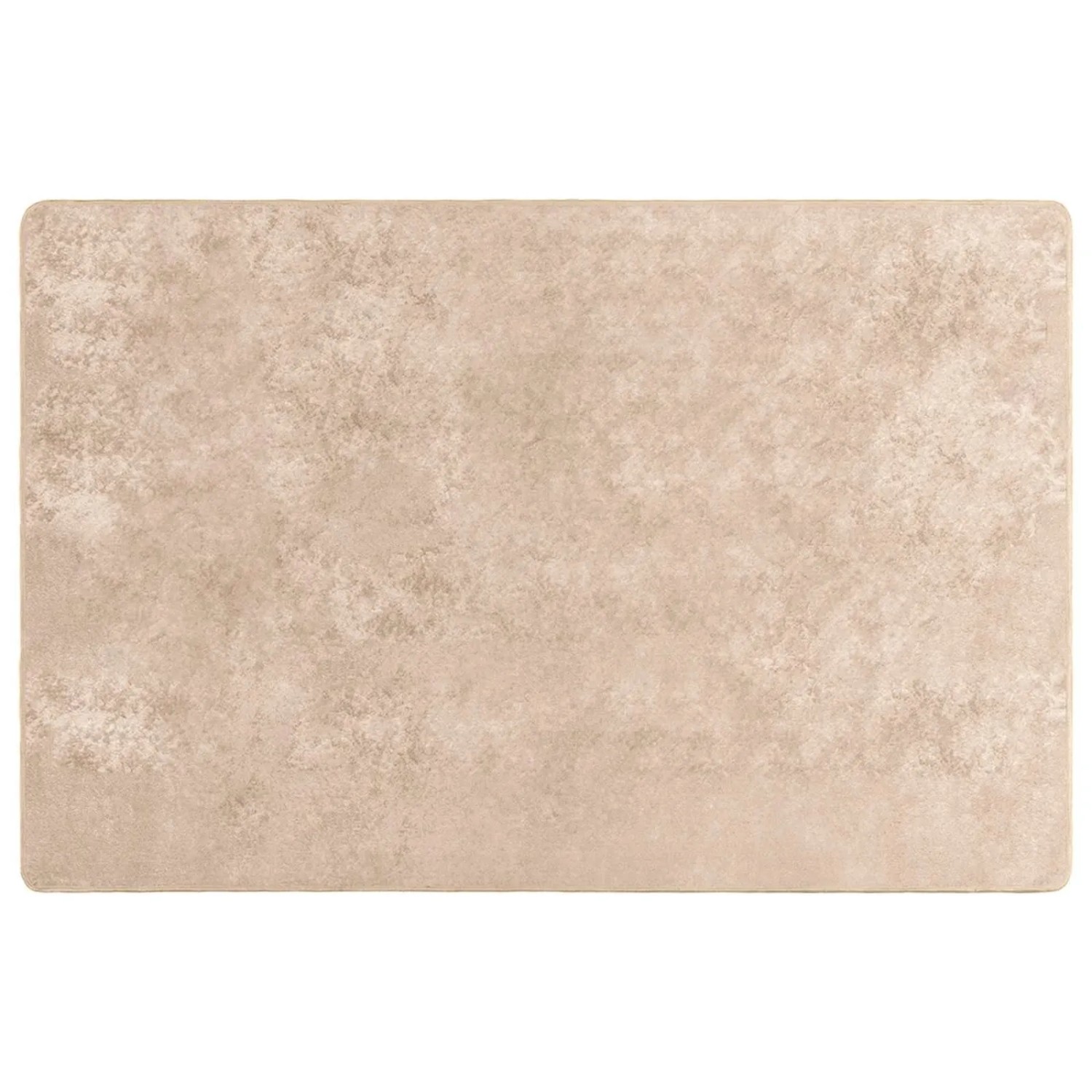vidaXL Teppichläufer MARSA Beige 120 x 170 cm Polyester und PVC 42023097