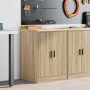 vidaXL Garagen-Aufbewahrungsschrank Sonoma-Eiche Massivholz Kiefer 860573_2