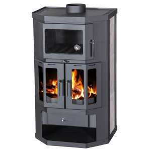 Victoria Kaminofen Taro 2F mit Backfach und 10 kW