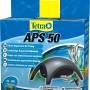 Tetra APS 50 Aquarienluftpumpe, schwarz, für Aquarien von 10-60l. Leise und zuverlässig.