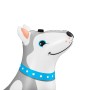 Bestway Wassersprinkler Happy Husky, aufblasbarer Husky für Kinder ab 2 Jahren.