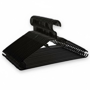 2Friends Kleiderbügel 20er Set Schwarz