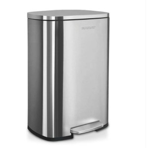 Karat Mülleimer Dustin, Edelstahl, 30 Liter mit Absenkautomatik.