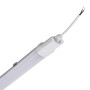 Weiße 120cm LED Feuchtraumleuchte, 18W, 1900lm, 4000K, IP65, IK08.