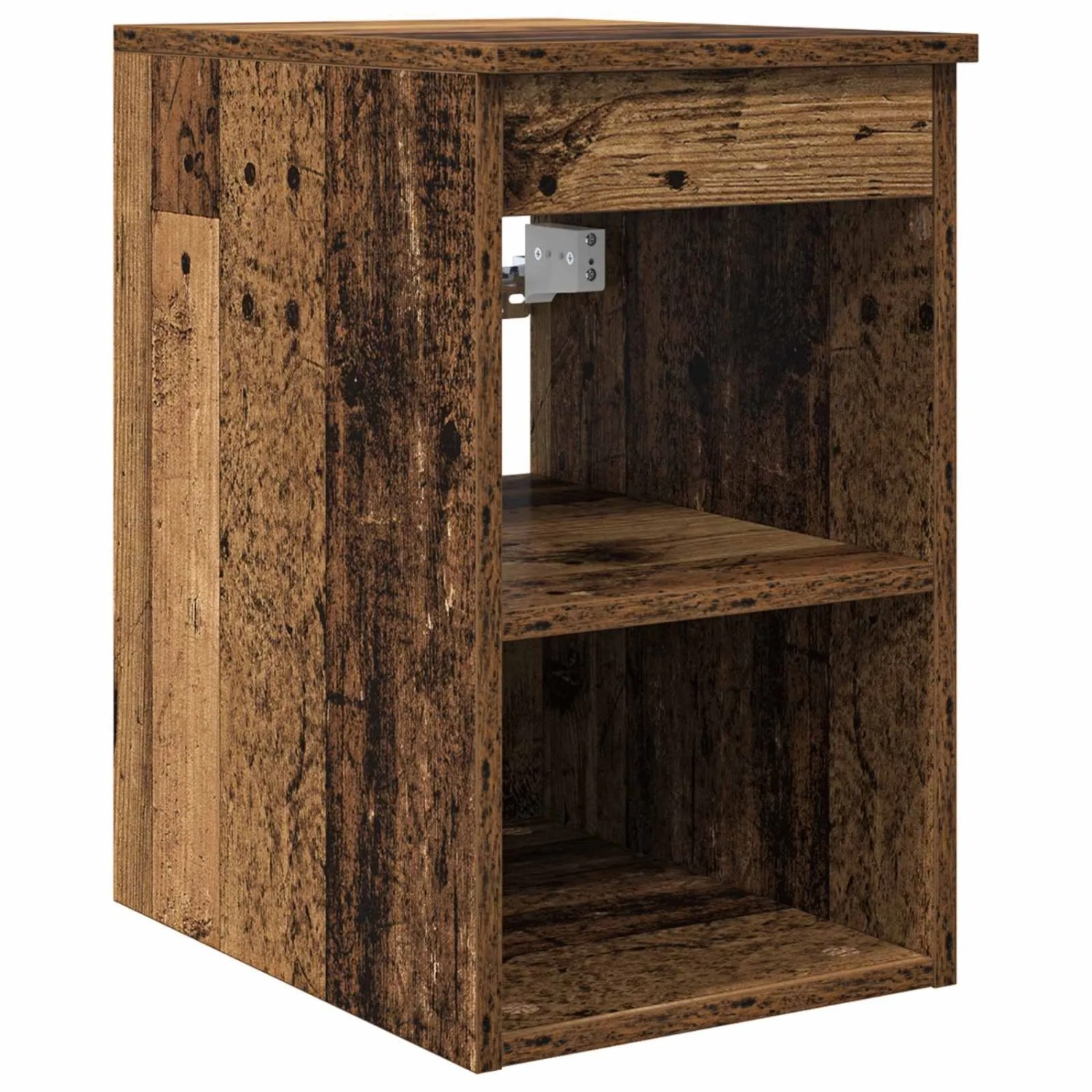 vidaXL Badezimmerschrank Inzwischen Altholz 30 x 41 x 50 cm 890348