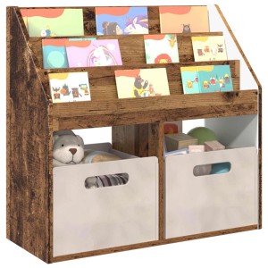 vidaXL Kinderregal Altholz 72,5 x 29,5 x 69 cm Holzwerkstoff 892387