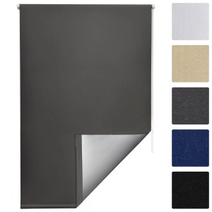 Sol Royal SolReflect T42 Thermorollo, 120x160cm, Anthrazit. Fenster Rollo mit Thermobeschichtung.