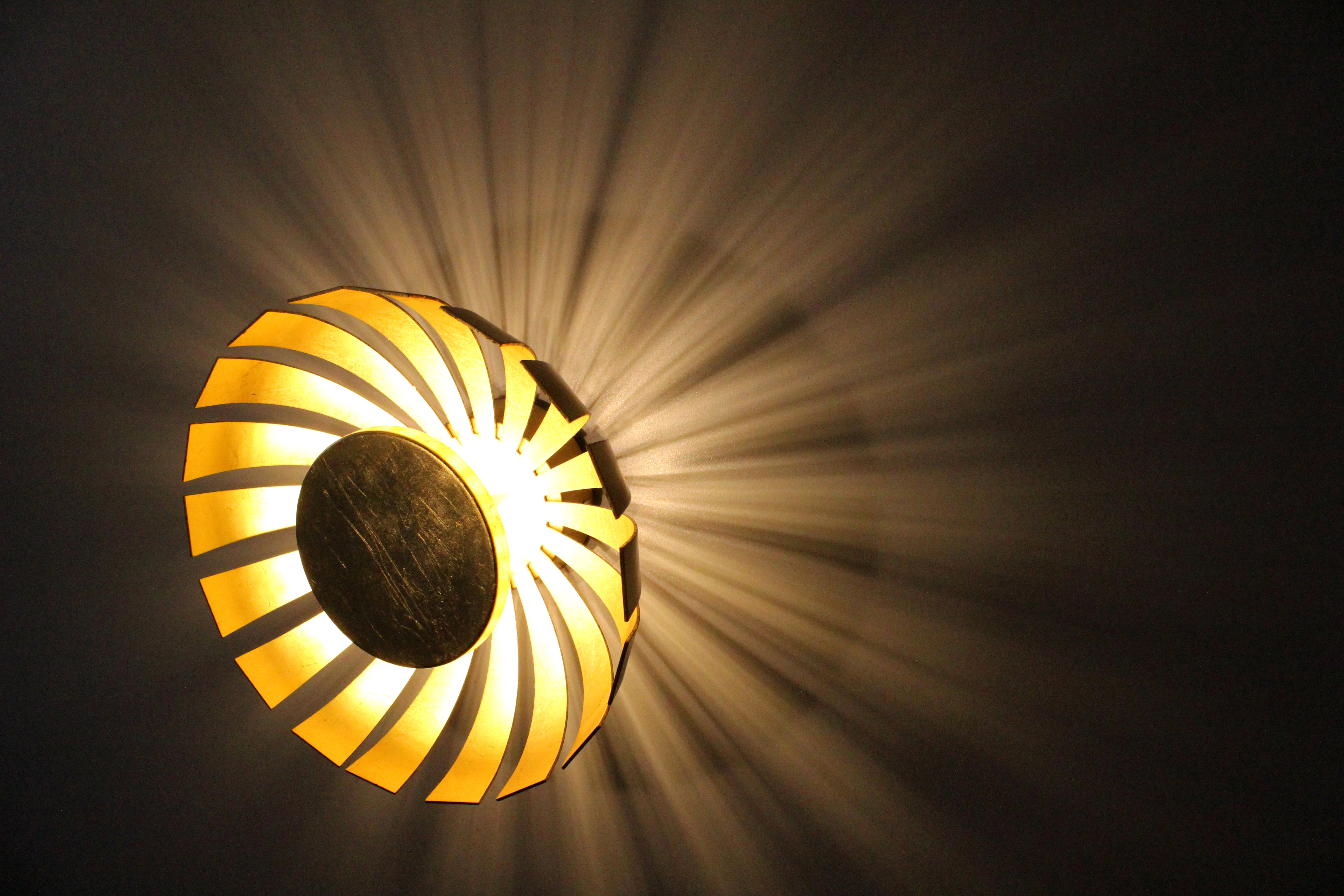 Luce Flare kaufen OBI Gold bei LED-Wandleuchte Design