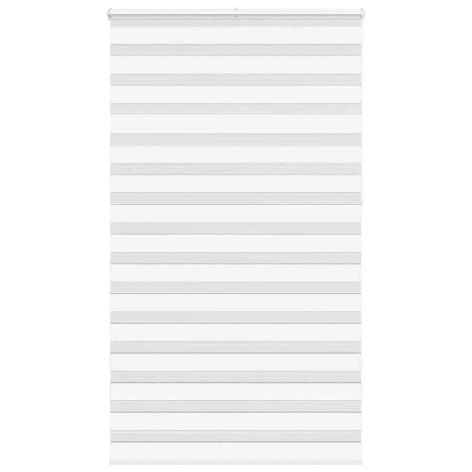 vidaXL Doppelrollo Weiß 120x230 cm Stoffbreite 115,9 cm Polyester 4014811