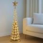 MCW Deko-Baum O91 Metall 115cm Goldfarben_3