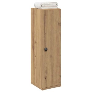 vidaXL Badezimmerschrank mit Rollenhalter Artisan-Eiche 20,5x22x72 cm 858523
