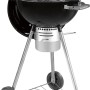 Jamestown Kugelgrill Brock Ø 47 cm, Holzkohlegrill mit Deckelthermometer und Ascheauffang.