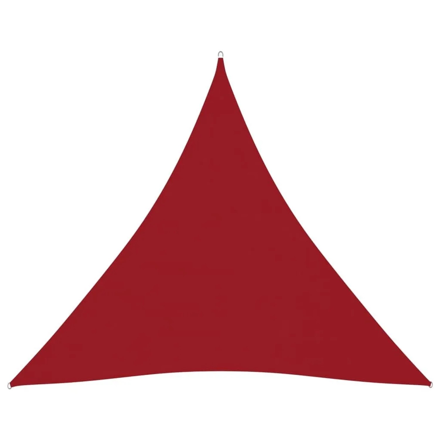Furnicato Sonnensegel Oxford Gewebe Dreieckig 6x6x6 M Rot
