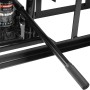 Detailaufnahme: STAHLWERK hydraulische Auffahrrampe GTH-14 ST mit Hubstange. Autopflege für Werkstatt & Garage.