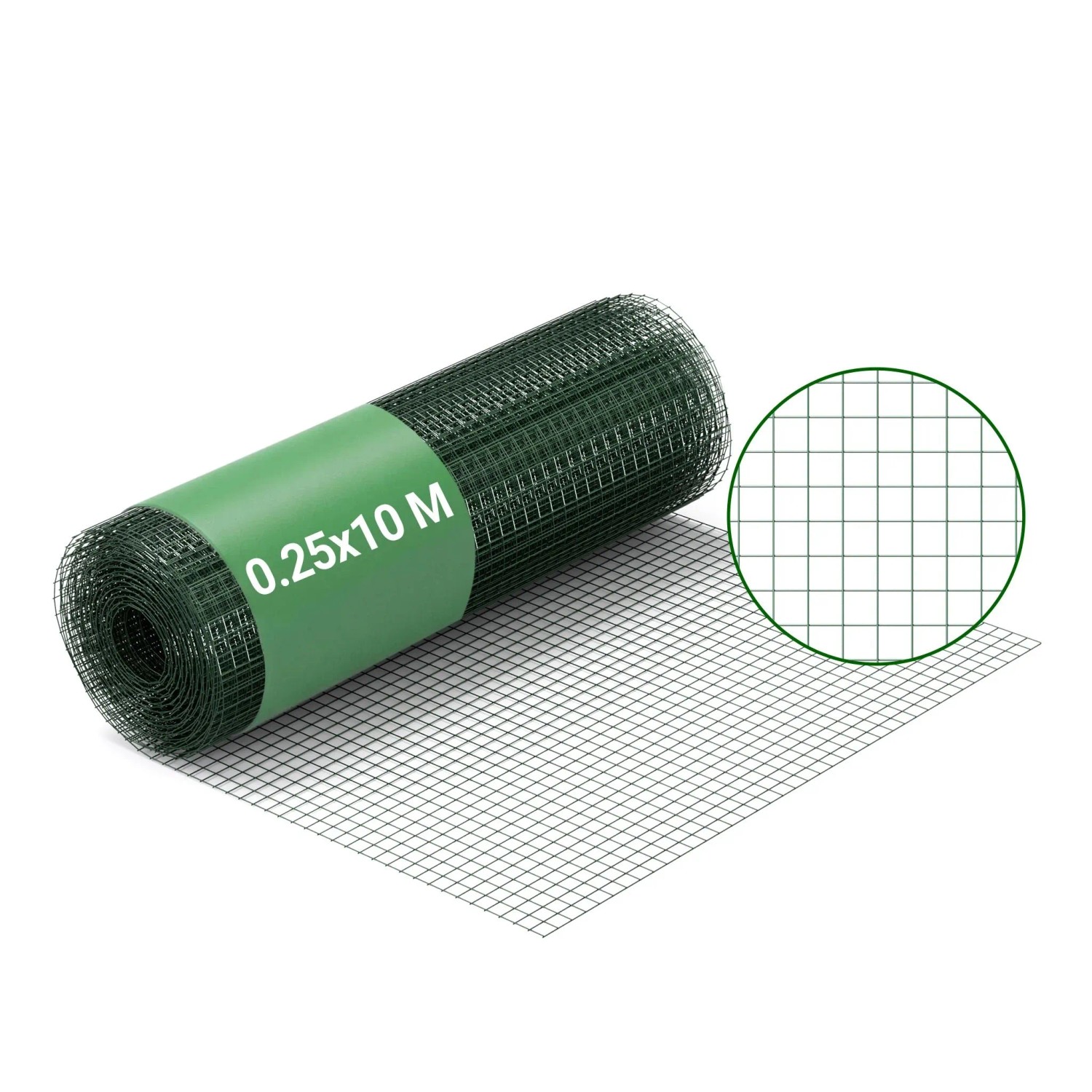 Wiltec Volierendraht 12X12Mm 25M 100Cm Grün Maschendraht Draht Drahtgitter Käfigdraht