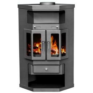 Victoria Kaminofen Panama 2 Flügeltüren mit 9 kW