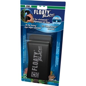 JBL Floaty Blade XL: Scheibenreiniger mit Klinge für Aquarien von 8-15 mm Glasstärke.