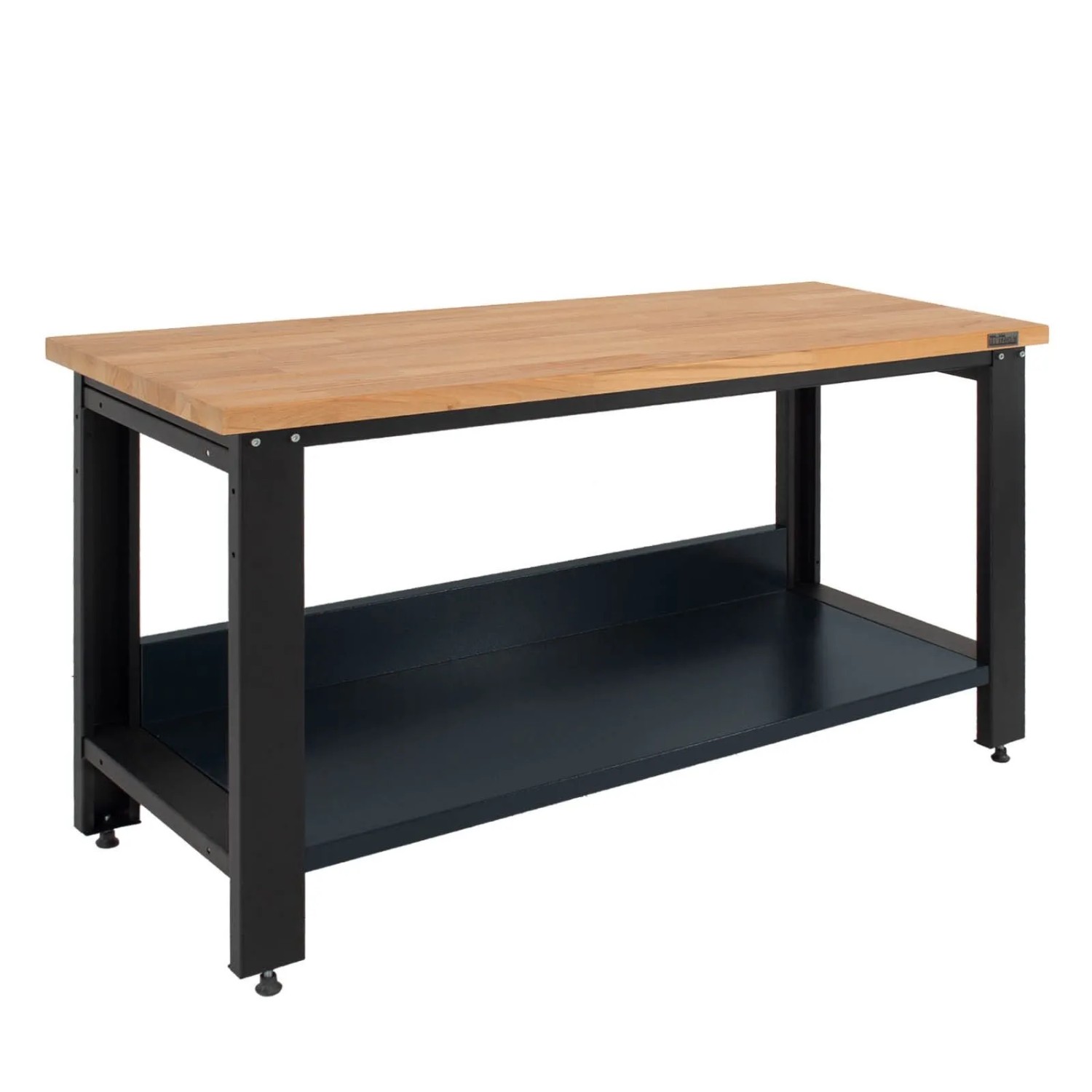 TRUTZHOLM Massive Werkbank Profiline XXL Freistehend 170x69cm 1000kg Robust Stahl Holz