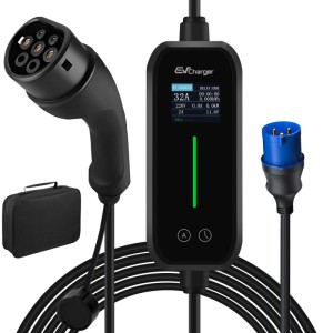 Junsun EV Ladegerät 7kw 6m Cable Smart App Type 2 1-phasig 6-32A