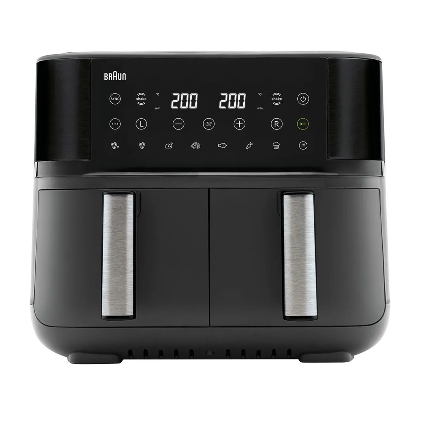 Braun TwinCook 3 TD 3030I BK Heißluftfritteuse Schwarz